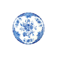Bone China Dinner Sets Vintage Western Classic Típico Venta al por mayor Pastocal Blue Pattern Wedding Dish 12 Inch Charger Plate