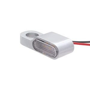 Mini Luz LED de Señal de Giro de Aluminio para Motocicleta, Scooter, ATV, Bicicleta Eléctrica, Intermitente Universal de Modificación - Product Image 5