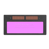 LY Nouveau masque de soudage amélioré Lentille solaire assombrissante automatique Lentille de soudage Taille 108*50mm Convient pour masque de soudeur Bouchon de soudage