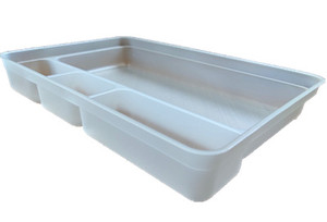 Vacuum Formed <b>Plastic</b> <b>Packaging</b> Four Compartment Tray - Product Image 2