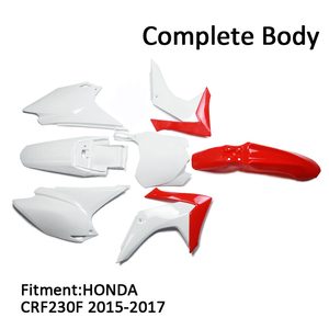 Kit de carénage plastique JFG CRF230F pour moto de cross, garde-boue avant et arrière, panneaux latéraux, carrosserie de Pit Bike 2015-2017, protections tout-terrain premium - Product Image 2