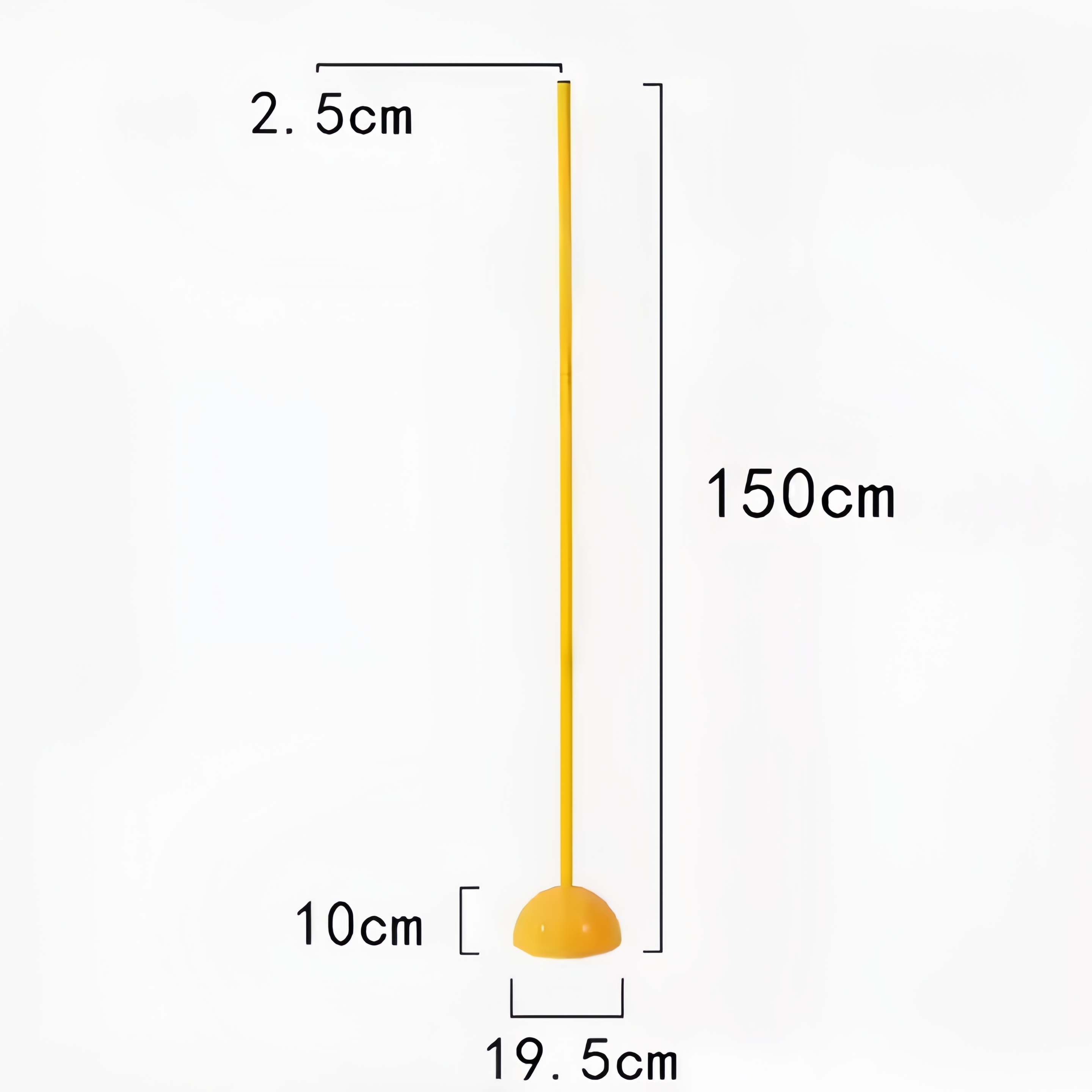 Football Basketball Speed Agility Training Pole Serpentine Running Parking Reversing Pile Sign Auxiliary Equipment