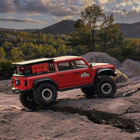 Voiture RC tout-terrain RGT EX86150 Pathfinder 1/10 4WD RTR Rock Crawler à long empattement 355 mm, essieux portiques, différentiel à 2 vitesses avec blocage, pour l'escalade hors route