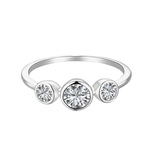 Anillo de Plata de Ley 925 con Diseño de Pétalos Curvos, Incrustaciones de Circonita con Corte Marquesa, Anillo Doble Abierto de Lujo para Mujer - Product Image 2