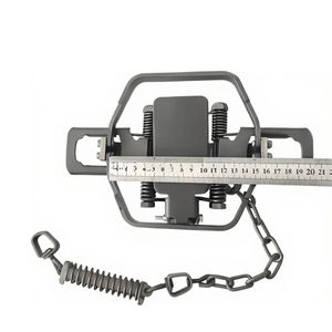 Piège à pattes en fer écologique de type hibou pour la chasse au coyote, au renard, au dindon, au corbeau et autres prédateurs - Product Image 5