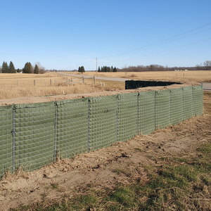 Fournitures professionnelles : Sacs de sable de protection en fil galvanisé de 4 mm et 5 mm, Gabions métalliques soudés pour la lutte contre les inondations, technique de <span class=keywords><strong>gabion</strong></span> soudé - Product Image 5