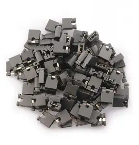 2000pcs Pin Header Jumper blocks Connector 2.54 mm for 3 1/2 Hard Disk Drive, CD/DVD Drive, Motherboard and/or Expansion Card