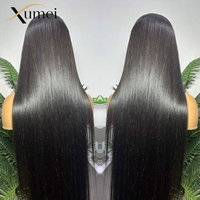 Wig Rambut Manusia Virgin Straight 12A, Kepadatan 250, Wig Lace Front 13x6, Rambut Manusia Pre Plucked, Hairline Tak Terlihat, Wig HD Tanpa Lem