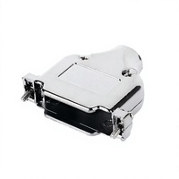 Connecteur de câble industriel D-SUB 25 broches mâle/femelle de haute qualité avec capot métallique DB25 DB44, contacts en alliage de cuivre pour applications industrielles