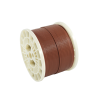 Cable de Extensión para Termopar PFA, Tipo K ANSI, Cable de Medición de Termopar de Núcleo Sólido de Alta Sensibilidad, 24 AWG, Clase I