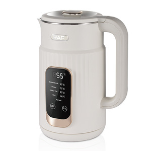 Hervidor Eléctrico de Acero Inoxidable de 2L con Apagado Automático de Seguridad, 1500W, Automático para el Hogar, con Base Giratoria de 360° y Control de Temperatura - Product Image 1