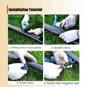 16mm PE Plastic Tubing Drip Tape & <span class=keywords><strong>Soaker</strong></span> Mangueira Dripper Jardinagem Ferramentas para Farm & Agrícola Rega & Irrigação - Product Image 3