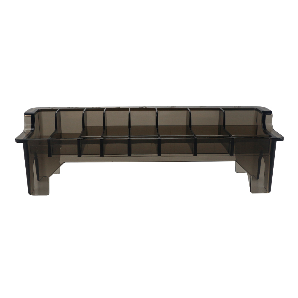Nouveau noir 8 Étriers Clipper Guards Plateau Boîte