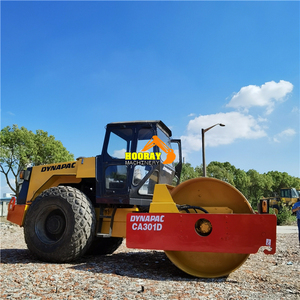 Used Dynapac CA30D CA301 CA251 CC421 Single Drum Tire Roller <b>Gasoline</b>/Cummins Engine High Digging Power 2020Model 75KW Low price - Product Image 6