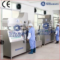 Mezclador al Vacío SUS316L SME-C de 50L con Pantalla Táctil PLC para Nueva Fábrica de Cosméticos