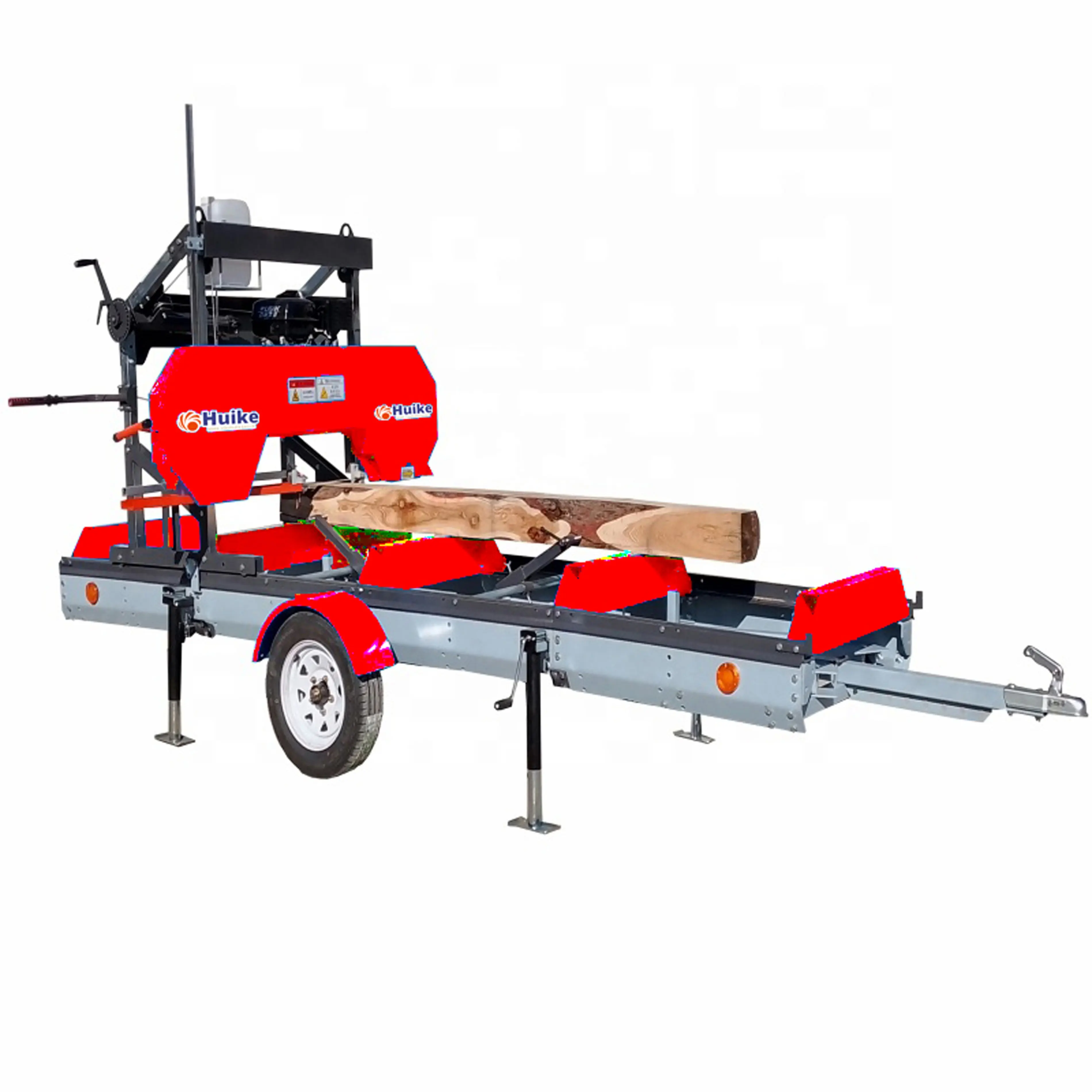 2022 HOT Sale used bandsaw machines horizontal portable band sawmill / mini log sawmill / saw mills for sale