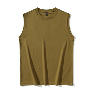 240Gsm Venta al por mayor Street Wear Heavyweight <span class=keywords><strong>Camiseta</strong></span> <span class=keywords><strong>sin</strong></span> <span class=keywords><strong>mangas</strong></span> para hombres Fabricantes - Product Image 4