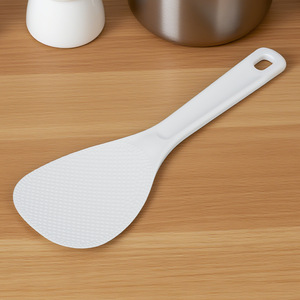 Cuchara para arroz, utensilio de cocina blanco resistente al calor, antiadherente, de calidad alimentaria - Product Image 1