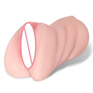 Copa de Avión con Dientes de TPE y Tres Orificios para Estimular el Sexo Oral Profundo. Marca Auténtica. Juguete Sexual Masculino Moldeado - Product Image 2
