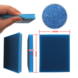 Spugna Abrasiva Rettangolare a Doppia Faccia 100x120MM, Foglio di Carta Vetrata in Schiuma per Utensili Abrasivi, Lucidatura e Levigatura - Product Image 2