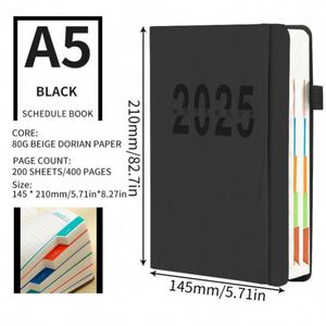 Premium Customizable Spiral Saddle Stitching A5 <b>Planners</b> Bulk Wholesale Corporate Gifts Daily Weekly Monthly Organizers - Product Image 6