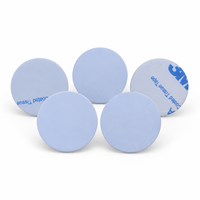 Individuell Bedruckte 25mm Runde Selbstklebende NFC RFID PVC-Etikettenkarte für Unternehmens-Zugangskontrolle
