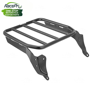 RACEPRO แร็คกระเป๋าท้ายรถจักรยานยนต์,แร็ค2นิ้วสำหรับ Harley Sport Glide FLSB <span class=keywords><strong>Low</strong></span> <span class=keywords><strong>Rider</strong></span> <span class=keywords><strong>S</strong></span> FXLRS 2021 2022 - Product Image 3