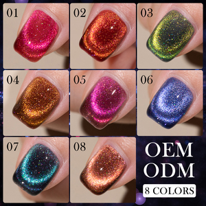 CAIXUAN 厂价免费样品 磁性指甲油出售 15ml 指甲油不含TPo/HEMA 专业亮泽猫眼凝胶 - Product Image 4