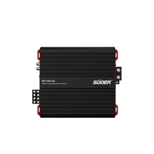 Suoer BP-500.4D-J amplificador de carro amplificador de gama completa de 4 canais para 6000w amplificador de carro
