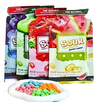 Wholesale Colorful Sour Sweet Sour Candy Mini Super Sour Gummy Mini Snacks Gummy Candy