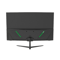 Moniteur de jeu MVA incurvé OEM de 23.8 pouces Écran LED pour PC 75Hz Technologie LED 1K Rafraîchissement 180Hz pour ordinateur de bureau Gaming 4K
