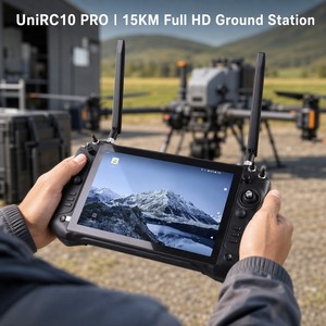 SIYI UniRC 10 Pro – Station de sol portable professionnelle à grand écran avec télécommande et transmission d'image puissante trois bandes, en boîte - Product Image 1