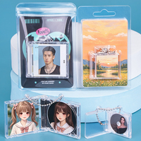 Porte-clés mini album CD NFC SUNSHING, pendentif disque vinyle transparent GPPS personnalisé avec photo, accessoire cadeau musical Kpop