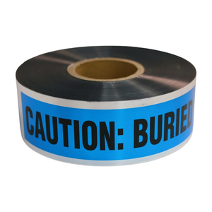 건설 및 법의학 조사를 위한 최상급 탐지 가능 주의 테이프-자기 지하 마커 - Product Image 2