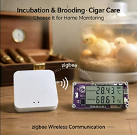 Capteur Zigbee SHT45 Thermo-hygromètre pour équipement d'élevage de poulets, poulailler, ferme avicole, chambre de température et d'humidité