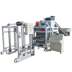 Qtj4-25D CE-Standard voll automatische Beton Zement Pflaster Lager Block Ziegel Herstellung Maschinen Maschine im Nahen Osten