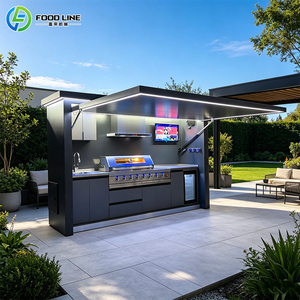 Isla de Cocina Moderna para Exteriores, para Patio Trasero, Terraza y Espacio de Entretenimiento al Aire Libre - Product Image 6