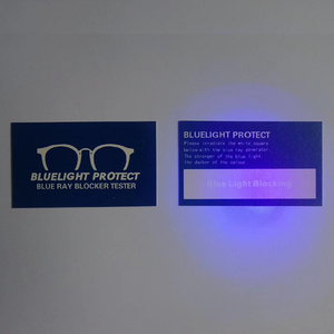Cina one-stop di un servizio di arresto LOGO personalizzato blu luce scheda di tester per la luce blu di blocco occhiali - Product Image 2