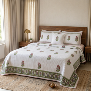 Parure de lit 3 pièces en coton 100% premium, imprimé floral, 200 fils/cm², luxe léger, draps durables, vente en gros, fabricant OEM - Product Image 5