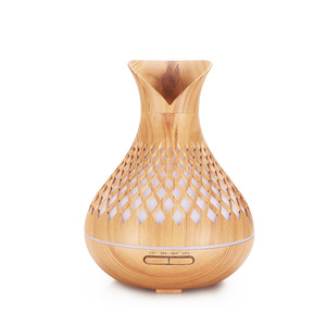 Diffuseur d'arômes JCSY 500 ml, design grain de bois, humidificateur à forte brume pour usage domestique avec télécommande - Product Image 3