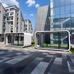 Nouvelle conception <span class=keywords><strong>de</strong></span> <span class=keywords><strong>maison</strong></span> intelligente d'hôtel, cabine Apple, capsule <span class=keywords><strong>de</strong></span> jardin, hôtel capsule mobile, stations balnéaires, séjour chez l'habitant, cabine Apple polyvalente - Product Image 6