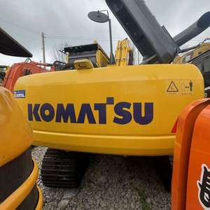 Excavatrice sur chenilles hydraulique Komatsu PC210LC d'occasion, 21 tonnes, moteur Komatsu d'origine, équipement de construction lourd à vendre - Product Image 2