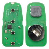 Llave Inteligente Universal para Auto KeyDIY Serie ZB, Llave Remota sin Llave para Más de 2000 Modelos de Auto, Compatible con el Programador KD X2 KD MAX