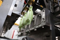 Máquina de Moldeo por Extrusión y Soplado de Doble Estación para Botellas de Gel de Ducha de HDPE, Máquina para Fabricar Botellas de Champú