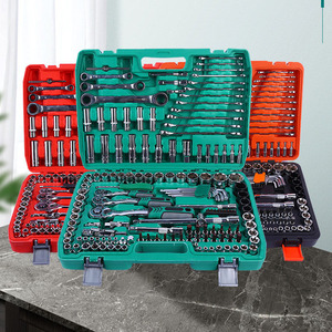 Juego de 151 Piezas de Llaves de Trinquete y Vasos, Juego de Herramientas de Reparación Manual para Autos, Motocicletas y - Product Image 2