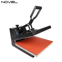 Nouvelle presse à chaud économique à haute pression, combinée pivotante, pour transfert, avec port USB, impression par sublimation couleur, en acier massif, personnalisable
