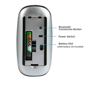 Ratón inalámbrico plano mágico multi 3D con <span class=keywords><strong>Bluetooth</strong></span> para Windows Mac - Product Image 4