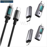 Câbles de données imprimés sur mesure Micro Type C Light pour Android pour iPhone Câble de données pour téléphone Charge rapide