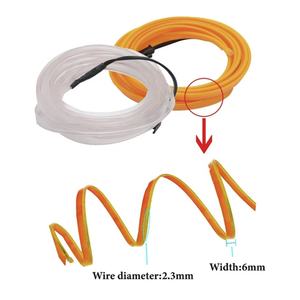 <span class=keywords><strong>EL</strong></span> linea luminosa modifica interni auto atmosfera luce gonna bordo luce fredda - Product Image 2