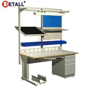Detall Elektrische Esd Testbank Multifunctioneel Werkstation Houten Werkbank Voor Magazijn - Product Image 3